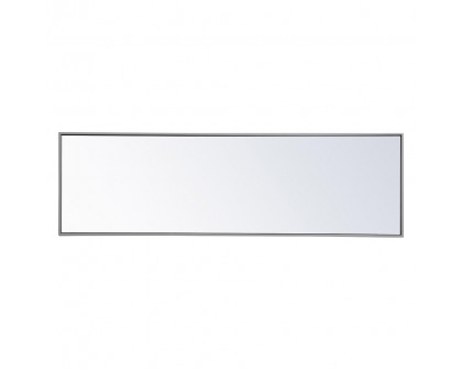 Elegant Wall Mirror - Gray, L 18" (MR4081GR)