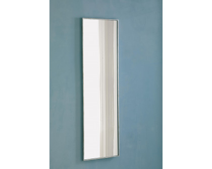 Elegant Wall Mirror - Silver, L 18" (MR4083S)