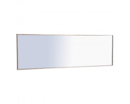 Elegant Wall Mirror - Silver, L 18" (MR4083S)