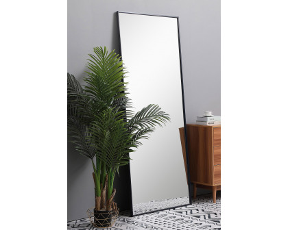 Elegant Wall Mirror - Blue, L 30" (MR4084BL)