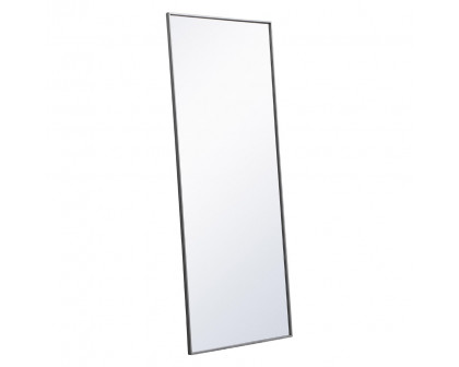 Elegant Wall Mirror - Gray, L 30" (MR4084GR)