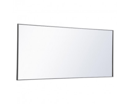 Elegant Wall Mirror - Gray, L 30" (MR4084GR)