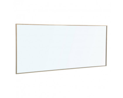 Elegant Wall Mirror - Brass, L 30" (MR4085BR)