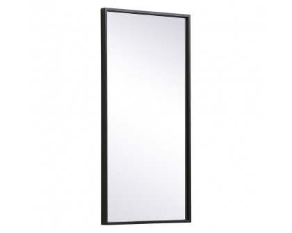 Elegant Wall Mirror - Black, L 28" (MR41428BK)