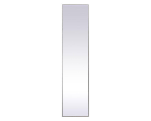 Elegant 14" Metal Frame Rectangle Mirror - Silver (MR41460S)