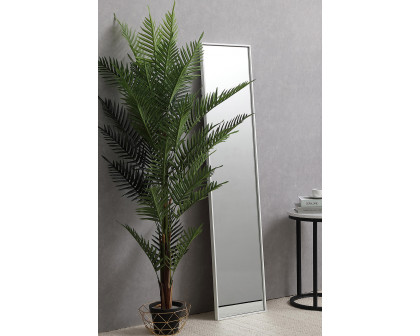 Elegant 14" Metal Frame Rectangle Mirror - White (MR41460WH)