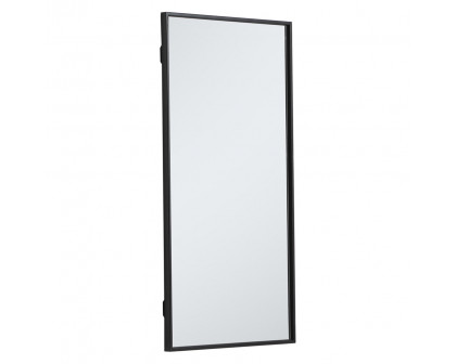 Elegant Wall Mirror - Black, L 18" (MR41836BK)