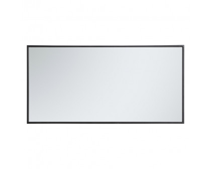 Elegant Wall Mirror - Black, L 18" (MR41836BK)