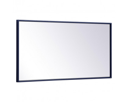 Elegant Wall Mirror - Blue, L 18" (MR41836BL)