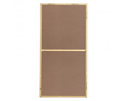 Elegant Wall Mirror - Brass, L 18" (MR41836BR)