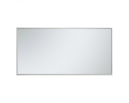 Elegant Wall Mirror - Silver, L 18" (MR41836S)