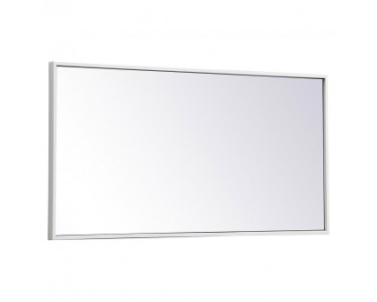 Elegant Wall Mirror - White, L 18" (MR41836WH)