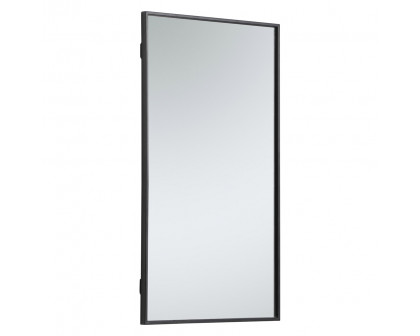 Elegant Wall Mirror - Black, L 20" (MR42036BK)