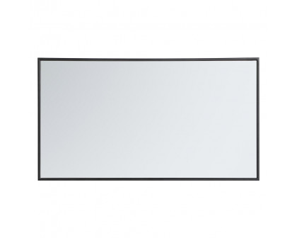 Elegant Wall Mirror - Black, L 20" (MR42036BK)