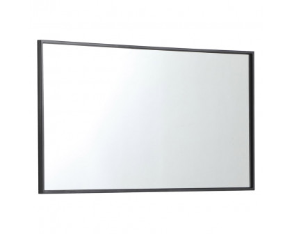 Elegant Wall Mirror - Black, L 20" (MR42036BK)