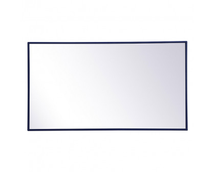 Elegant Wall Mirror - Blue, L 20" (MR42036BL)