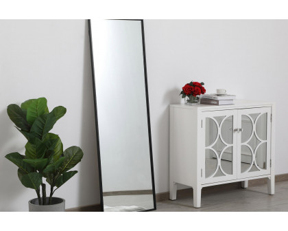 Elegant Wall Mirror - Black, L 20" (MR42060BK)