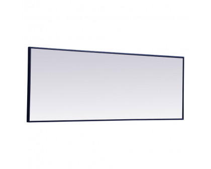 Elegant Wall Mirror - Blue, L 20" (MR42060BL)