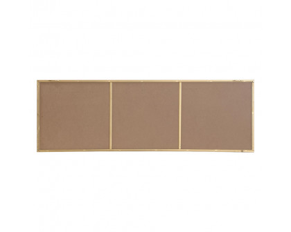 Elegant Wall Mirror - Brass, L 20" (MR42060BR)