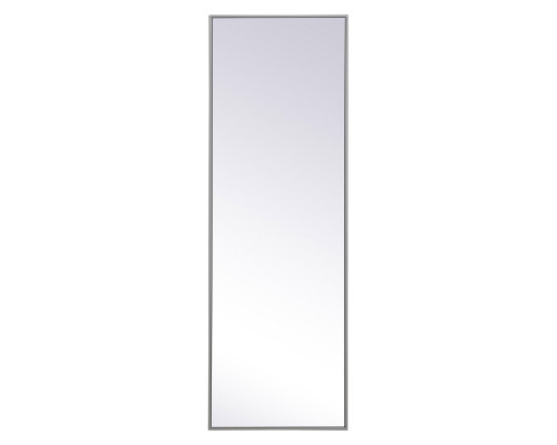 Elegant Wall Mirror - Gray, L 20" (MR42060GR)