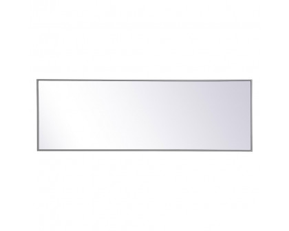 Elegant Wall Mirror - Gray, L 20" (MR42060GR)