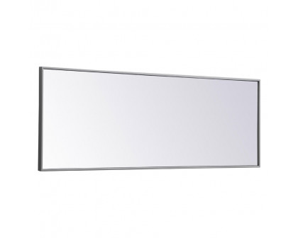 Elegant Wall Mirror - Gray, L 20" (MR42060GR)