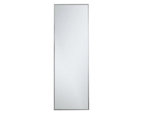 Elegant Wall Mirror - Silver, L 20" (MR42060S)