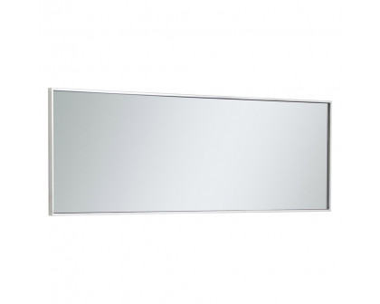 Elegant Wall Mirror - Silver, L 20" (MR42060S)