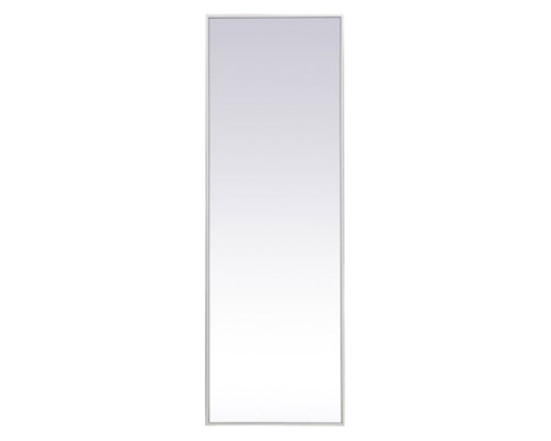 Elegant Wall Mirror - White, L 20" (MR42060WH)