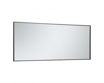 Elegant Wall Mirror - Black, L 24" (MR42460BK)