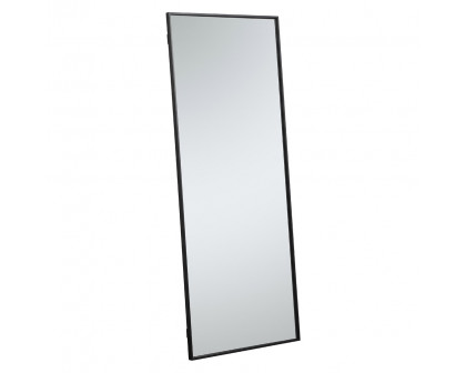 Elegant Wall Mirror - Black, L 24" (MR42460BK)