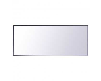 Elegant Wall Mirror - Blue, L 24" (MR42460BL)