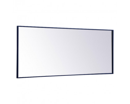 Elegant Wall Mirror - Blue, L 24" (MR42460BL)