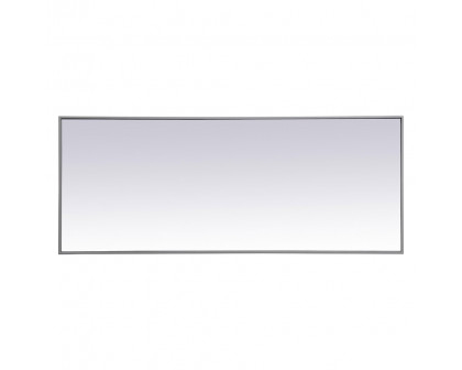 Elegant Wall Mirror - Gray, L 24" (MR42460GR)