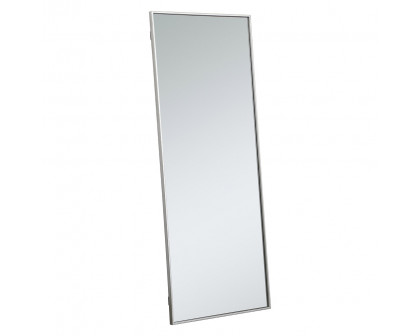 Elegant Wall Mirror - Silver, L 24" (MR42460S)