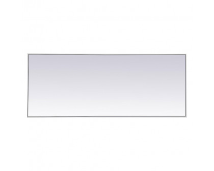 Elegant Wall Mirror - White, L 24" (MR42460WH)