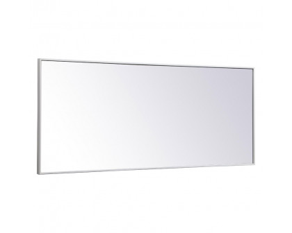 Elegant Wall Mirror - White, L 24" (MR42460WH)