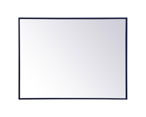 Elegant Wall Mirror - Blue, L 36" (MR42736BL)