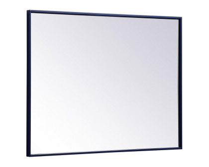 Elegant Wall Mirror - Blue, L 36" (MR42736BL)