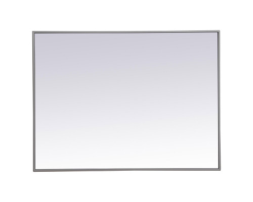 Elegant Wall Mirror - Gray, L 36" (MR42736GR)