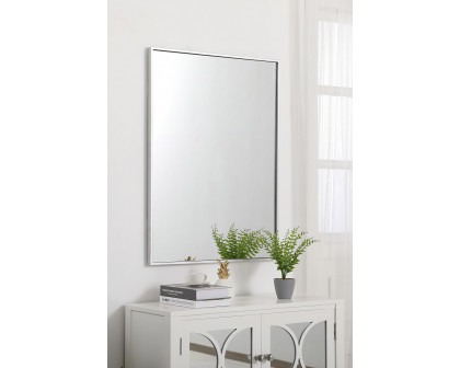 Elegant Wall Mirror - Silver, L 36" (MR42736S)