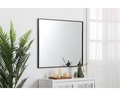 Elegant Wall Mirror - Black, L 36" (MR43036BK)