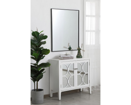 Elegant Wall Mirror - Black, L 36" (MR43036BK)