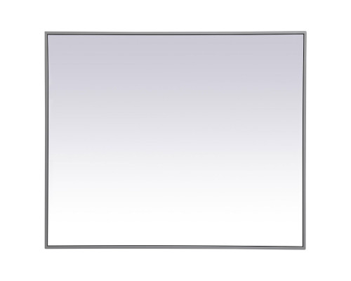 Elegant Wall Mirror - Gray, L 36" (MR43036GR)