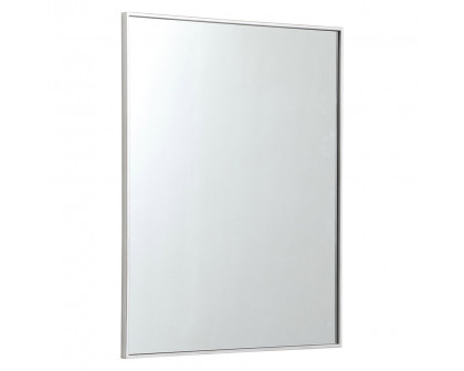 Elegant Wall Mirror - Silver, L 36" (MR43036S)