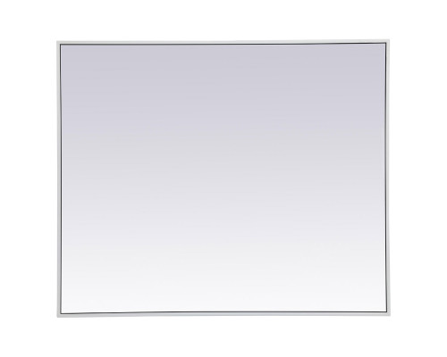 Elegant Wall Mirror - White, L 36" (MR43036WH)