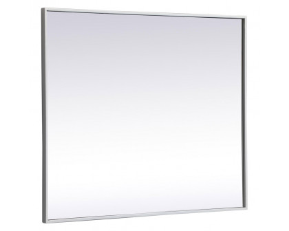 Elegant Wall Mirror - White, L 36" (MR43036WH)