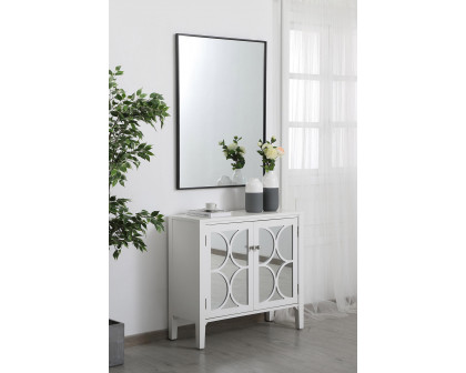 Elegant Wall Mirror - Black, L 40" (MR43040BK)