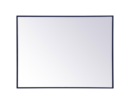 Elegant Wall Mirror - Blue, L 40" (MR43040BL)