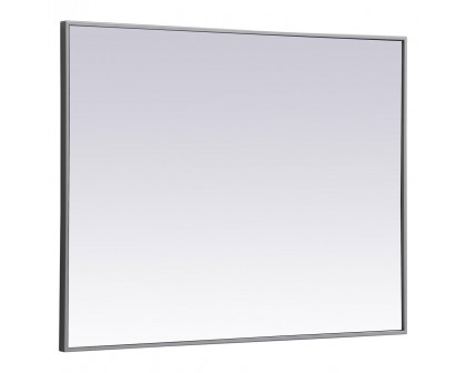 Elegant Wall Mirror - Gray, L 40" (MR43040GR)